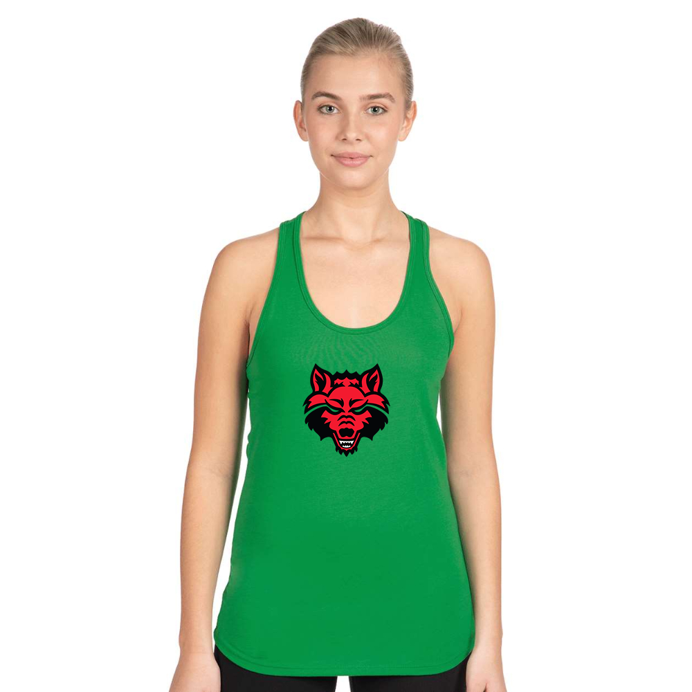 Women's  Arkansas State Red Wolves Next Level Ideal Racerback Tank