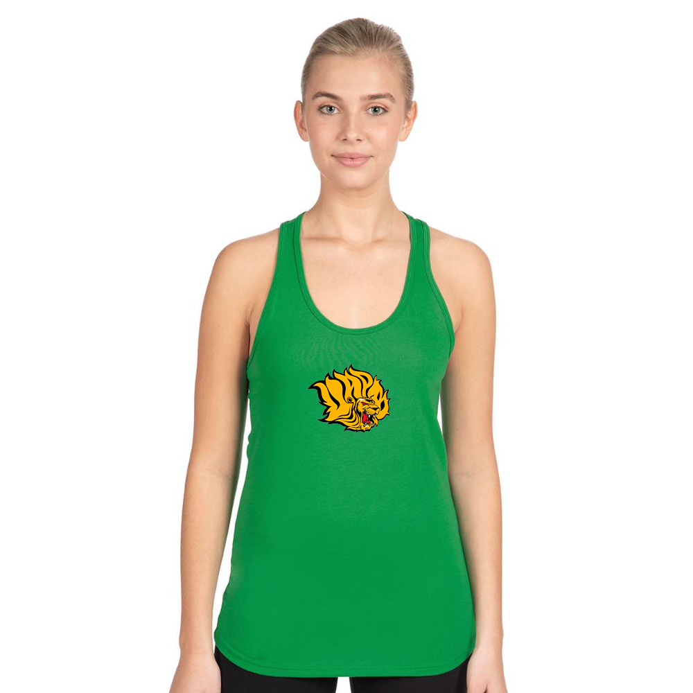 Women's  Arkansas PB Golden Lions Next Level Ideal Racerback Tank
