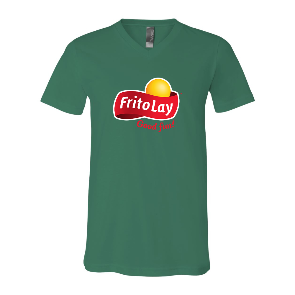 Frito Lay BELLA  CANVAS - Jersey V-Neck T-Shirt