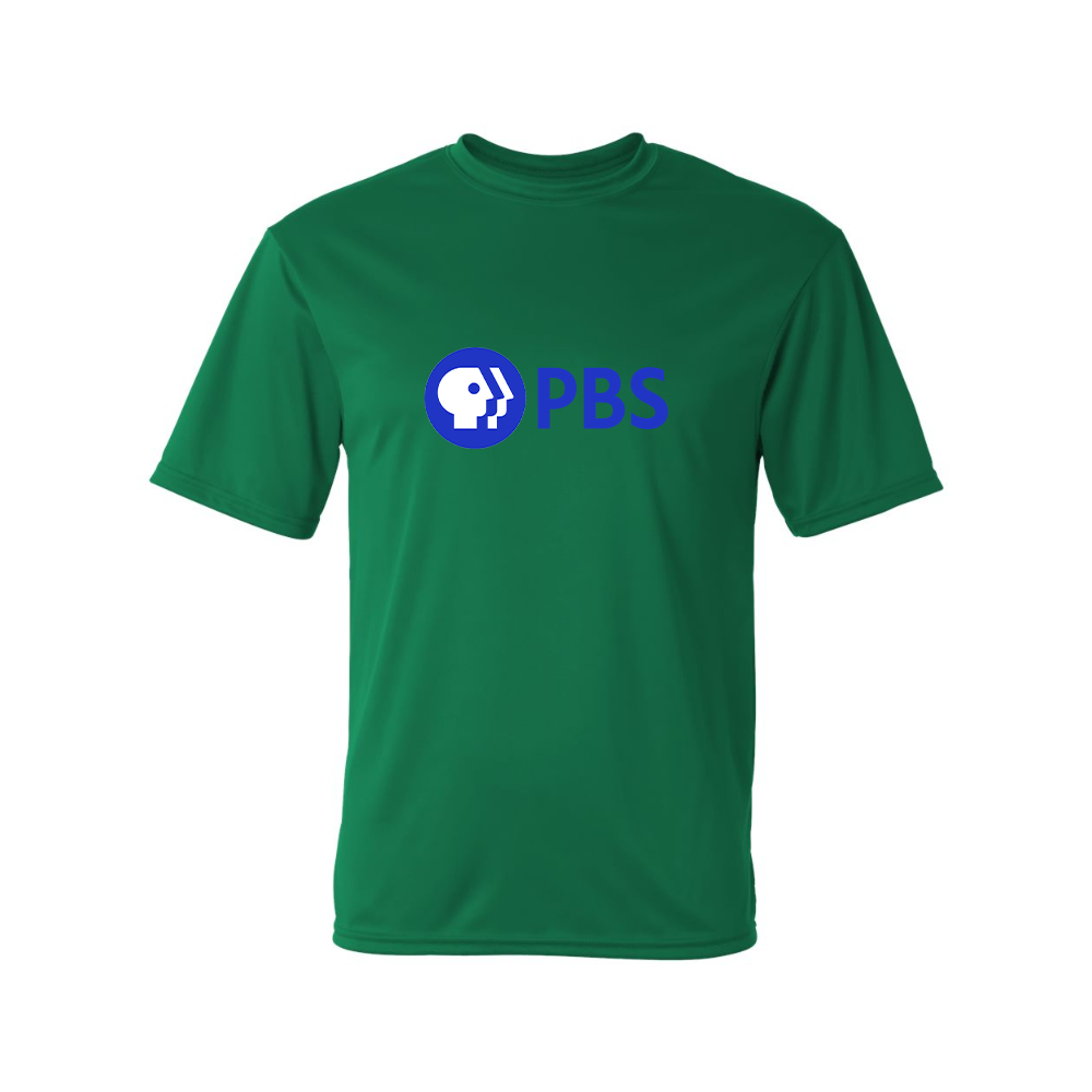 Men's  PBS Blue Performance T-Shirt