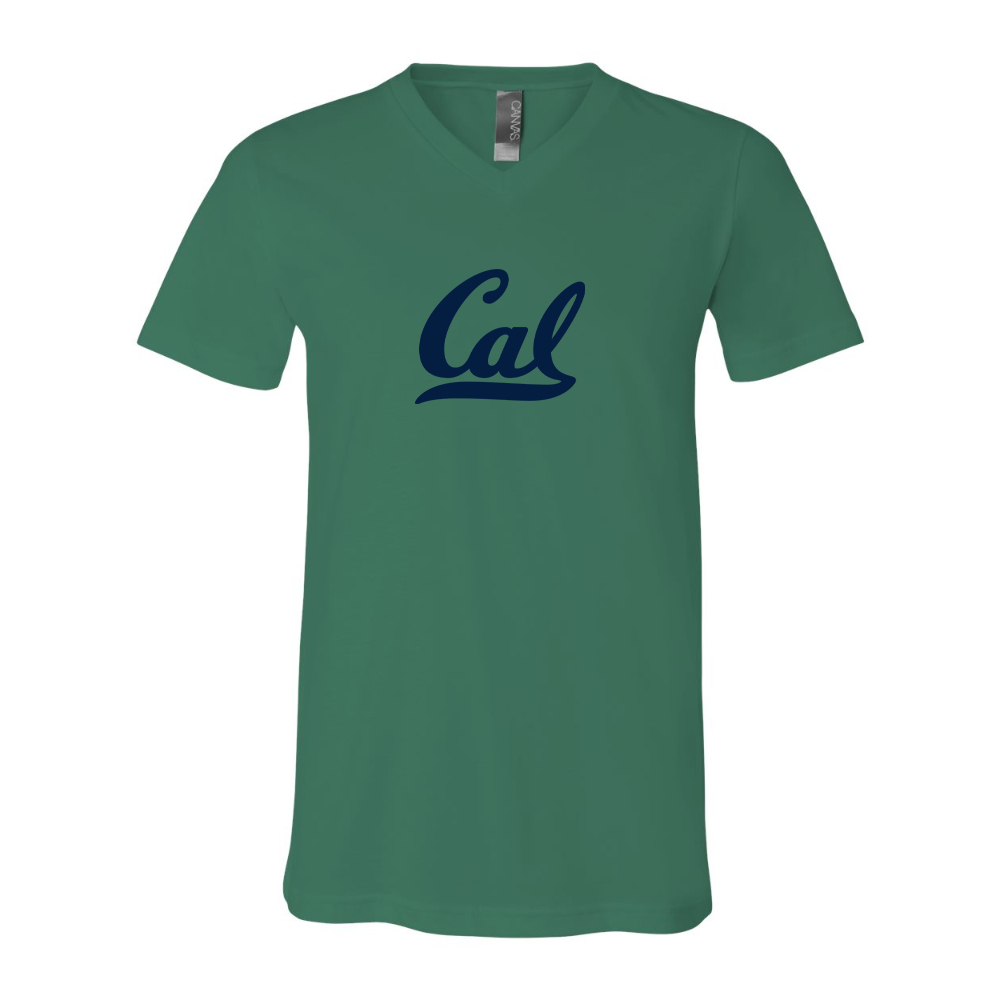 California Golden Bears BELLA  CANVAS - Jersey V-Neck T-Shirt