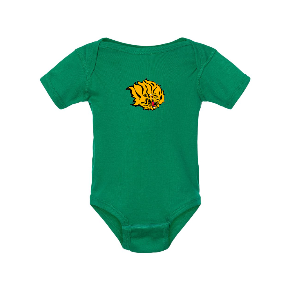 Arkansas PB Golden Lions Rabbit Skins Infant Baby Rib Bodysuit