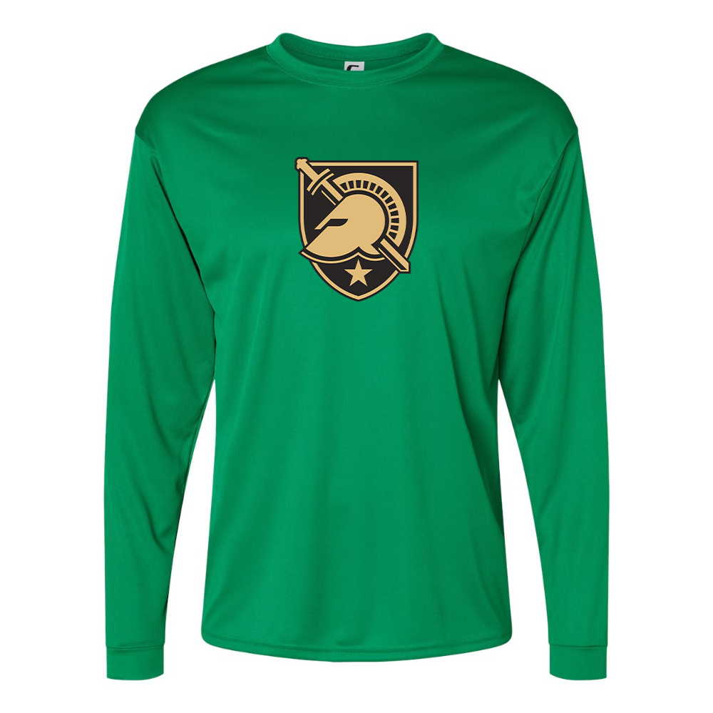 Men's  Army Black Knights Performance Long Sleeve T-Shirt