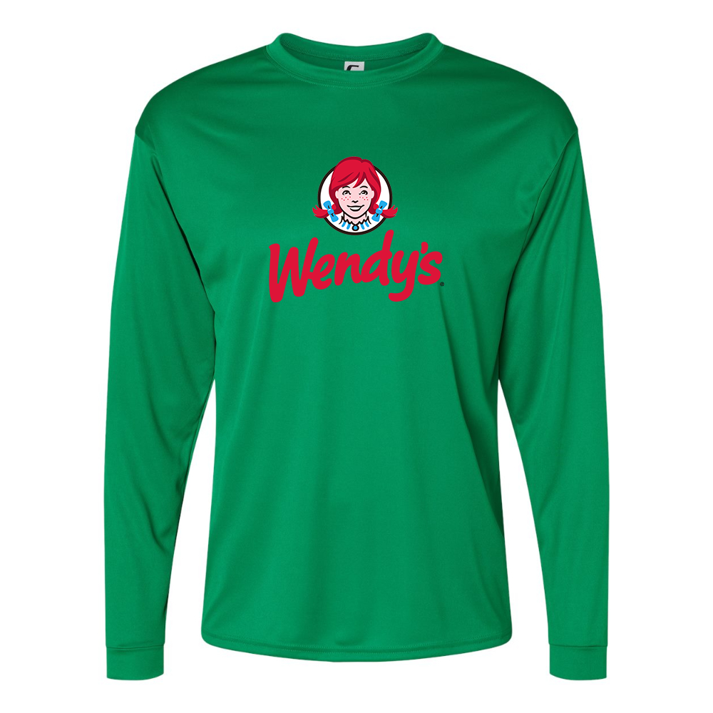 Men's  Wendy_s  Performance Long Sleeve T-Shirt