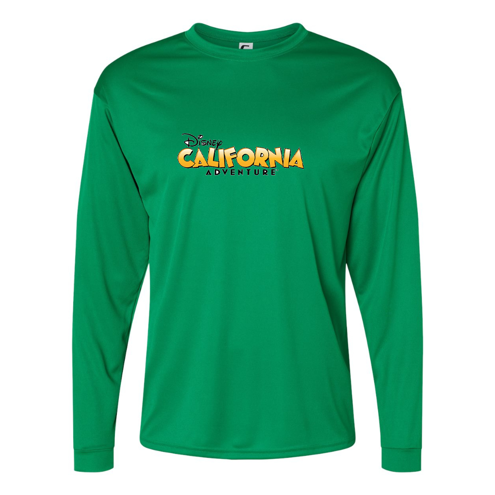 Men's  Disney California Adventurel Performance Long Sleeve T-Shirt