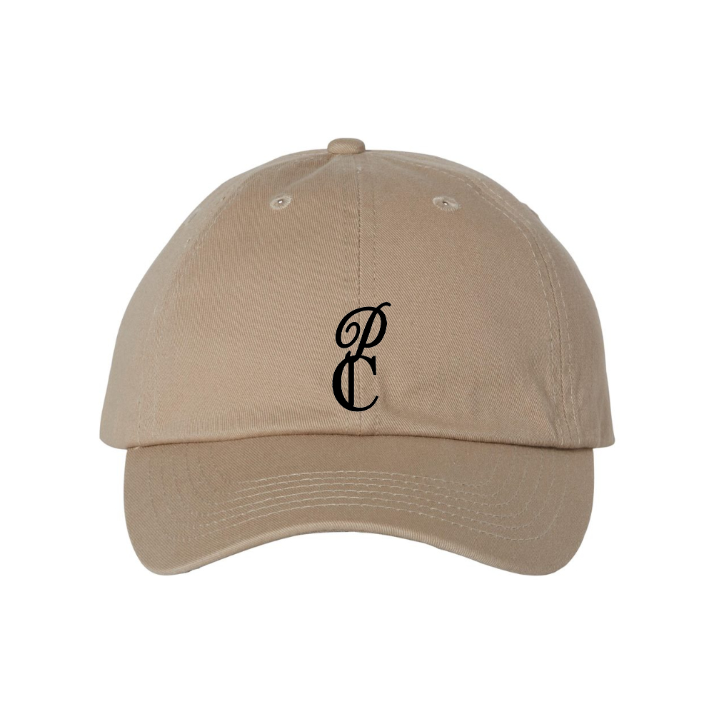 P & C Black  Valucap Adult Bio-Washed Classic Dad Hat