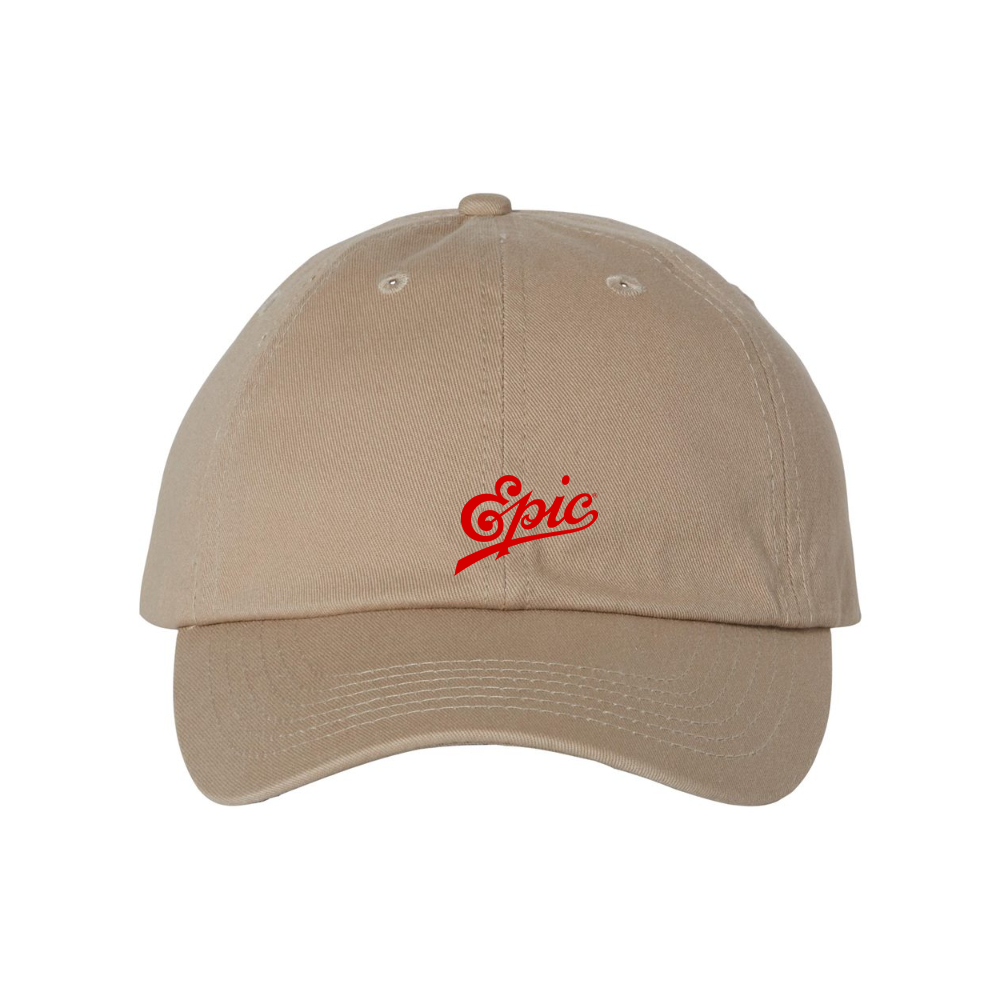 Epic Records Valucap Adult Bio-Washed Classic Dad Hat
