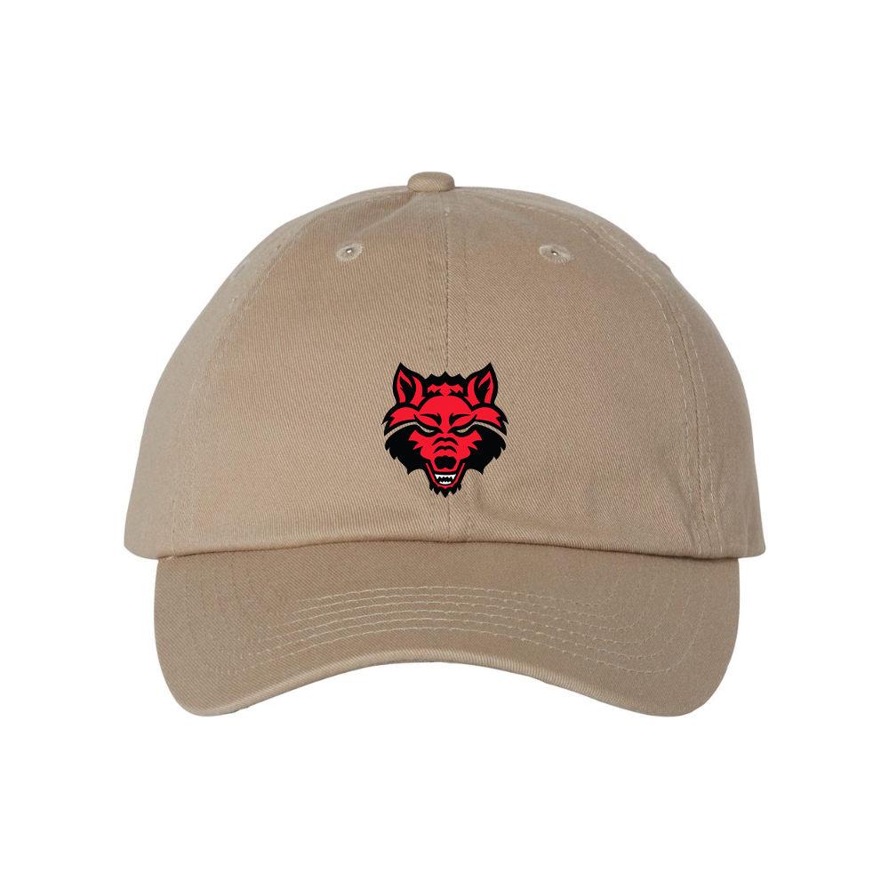 Arkansas State Red Wolves Valucap Adult Bio-Washed Classic Dad Hat