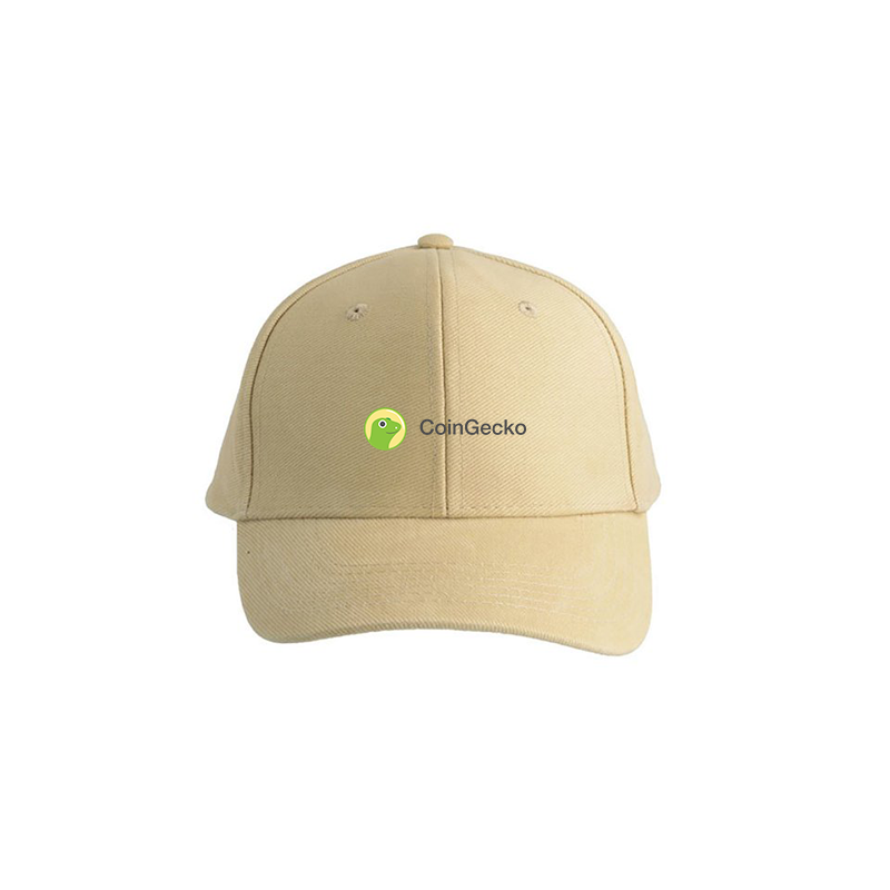 CoinGecko  Logo  Dad Baseball Cap Hat
