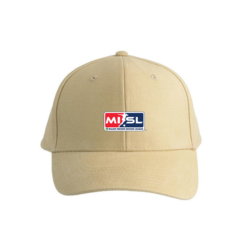 Major Indoor Soccer League Logo  Dad Baseball Cap Hat