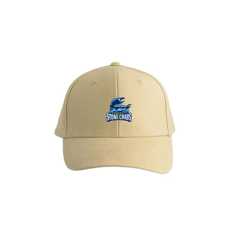 Charlotte Stone Crabs Logo  Dad Baseball Cap Hat