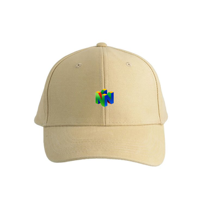 Nintendo N64  Logo  Dad Baseball Cap Hat