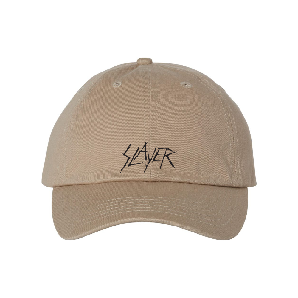 Slayer Carved Valucap Adult Bio-Washed Classic Dad Hat