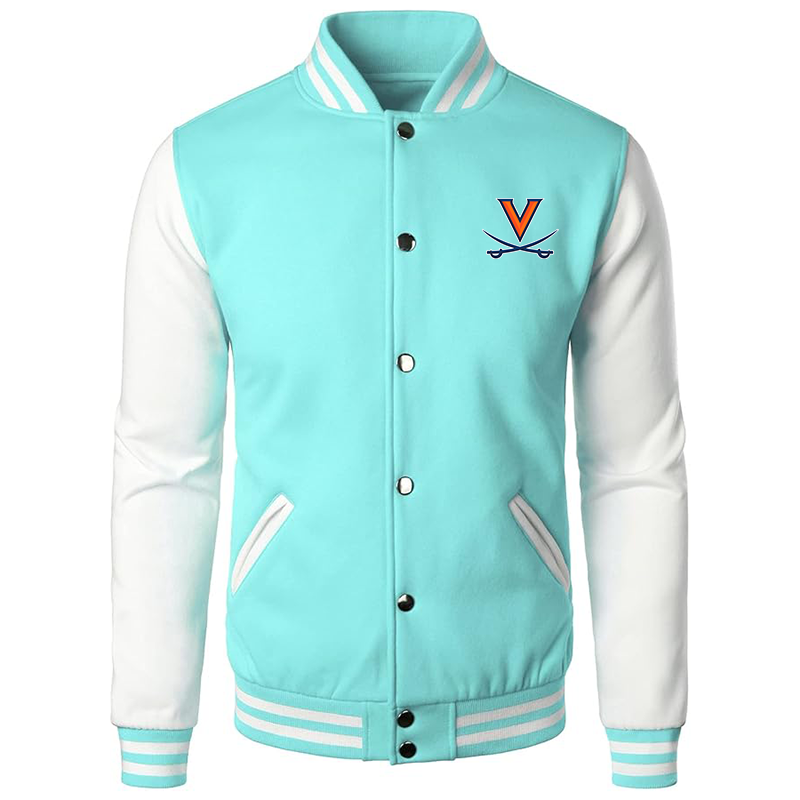 Men's (Design Here)  Varsity Baseball Jacket Cotton Blend Letterman Jackets