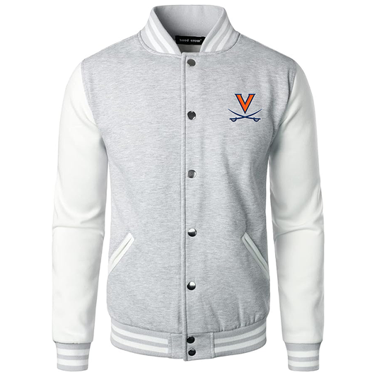 Men's (Design Here)  Varsity Baseball Jacket Cotton Blend Letterman Jackets