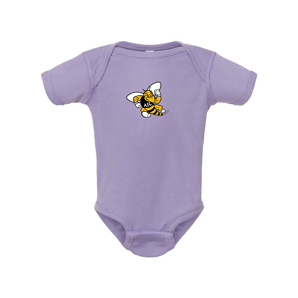 AIC Yellow Jackets   Rabbit Skins Infant Baby Rib Bodysuit