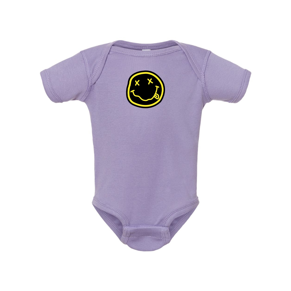 Nirvana Yellow and Black Face Rabbit Skins Infant Baby Rib Bodysuit