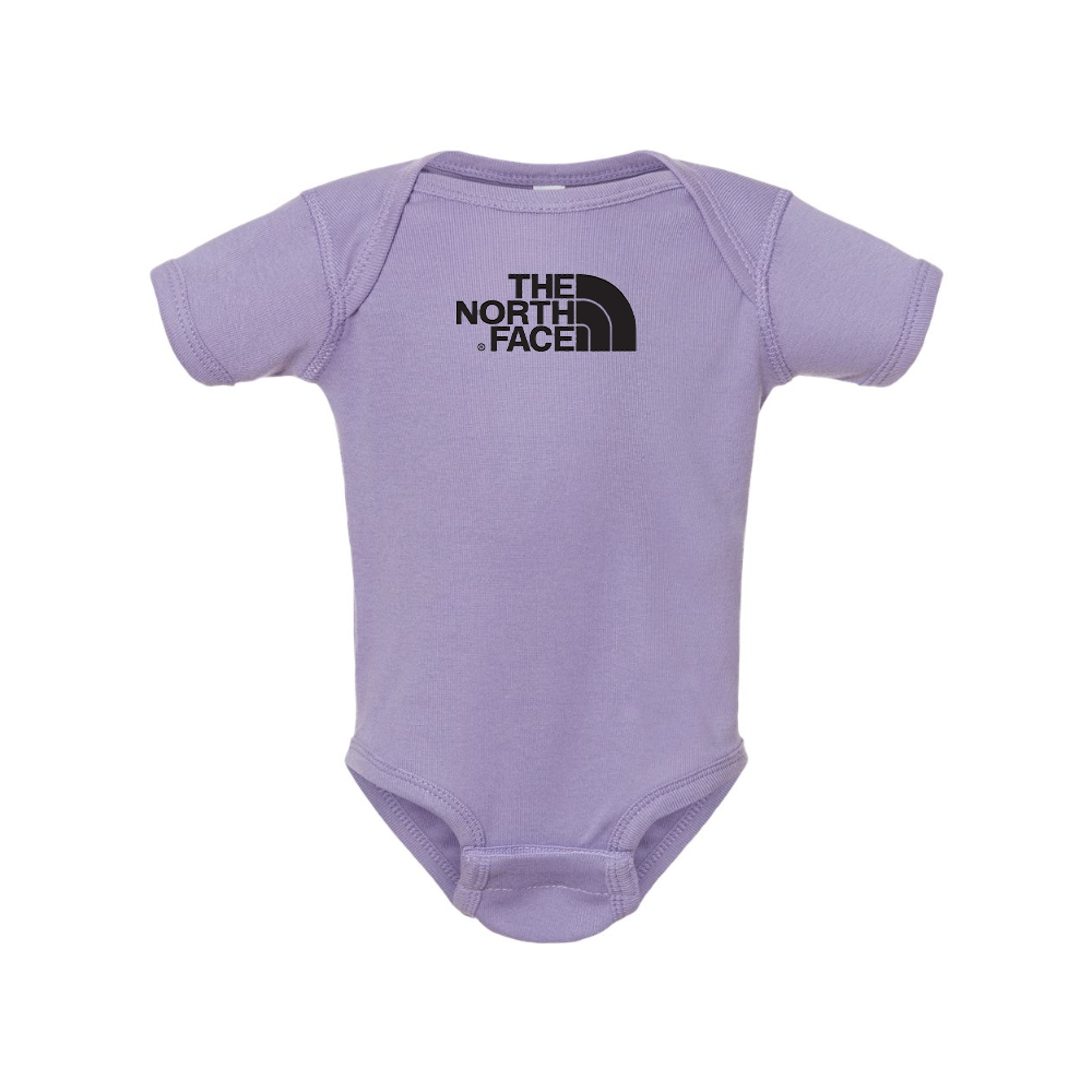 The North Face Black Rabbit Skins Infant Baby Rib Bodysuit