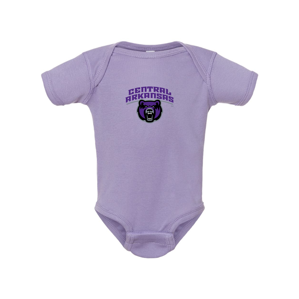 Central Arkansas Bears   Rabbit Skins Infant Baby Rib Bodysuit