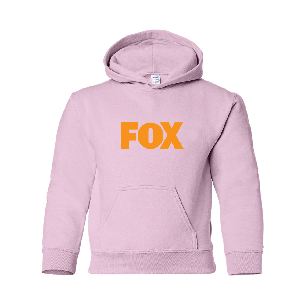 Youth  Fox Gildan Heavy Blend  Hooded Sweatshirt