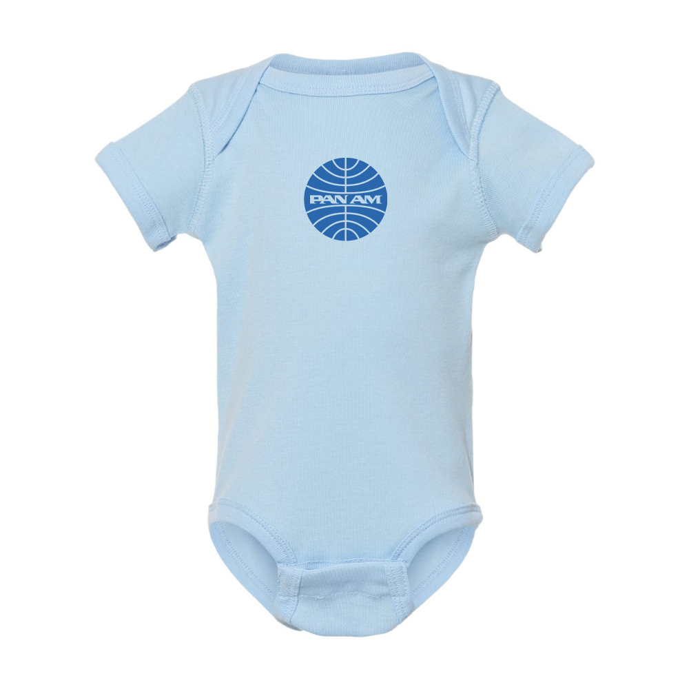 Pan Am  Rabbit Skins Infant Baby Rib Bodysuit