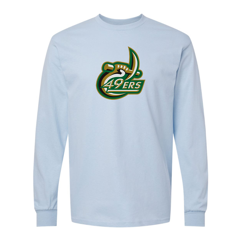 Men's Charlotte 49ers Gildan Heavy Cotton Long Sleeve T-Shirt
