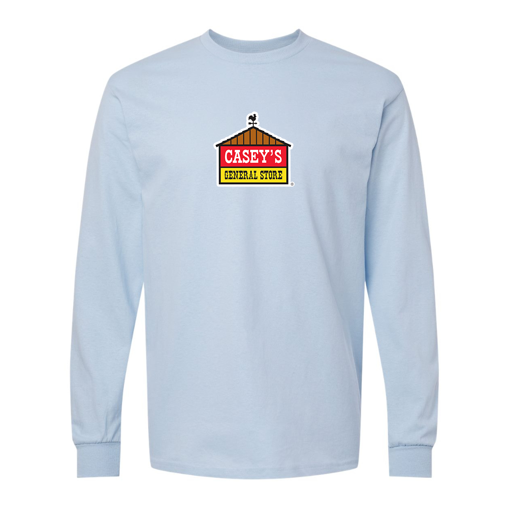Men's Casey's General Store  Gildan Heavy Cotton Long Sleeve T-Shirt