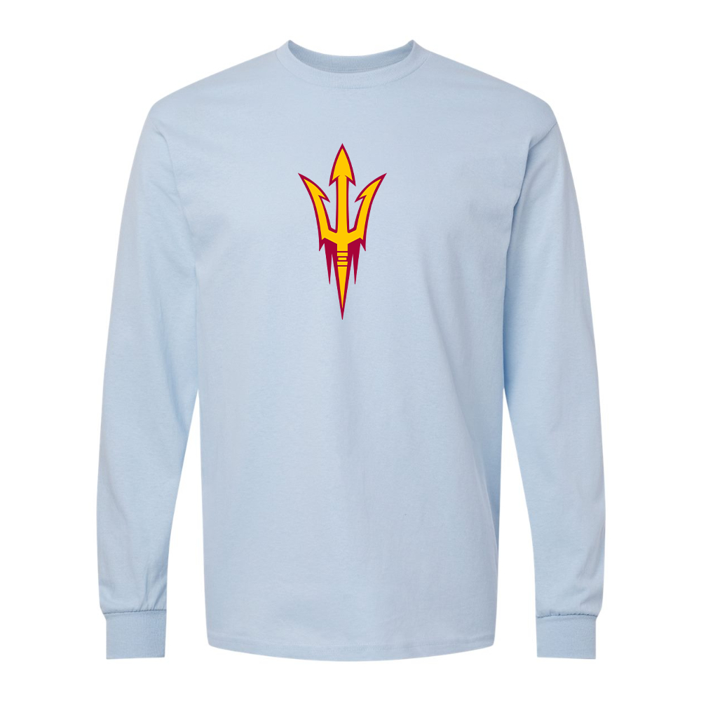 Men's  Arizona State Sun Devils Gildan Heavy Cotton Long Sleeve T-Shirt