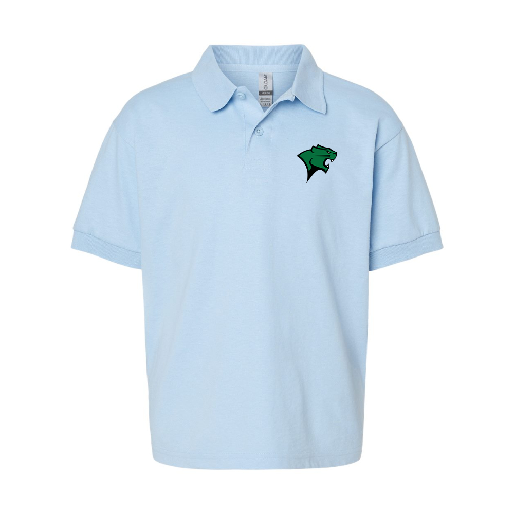 Youth Chicago State Cougars  Gildan Dry Blend Jersey Polo