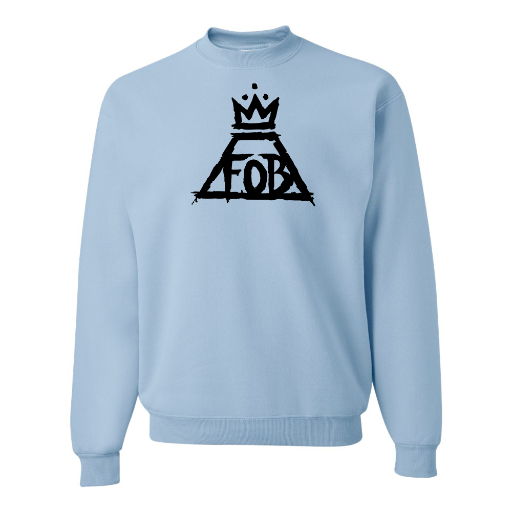Men's Fall Out Boy  JERZEES NuBlend Crewneck Sweatshirt