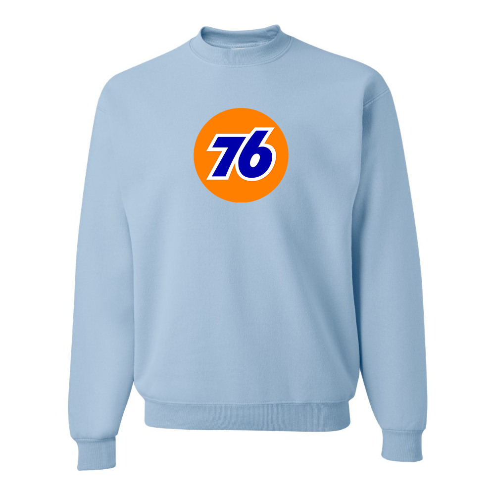 Men's 76 Gas Station  JERZEES NuBlend Crewneck Sweatshirt