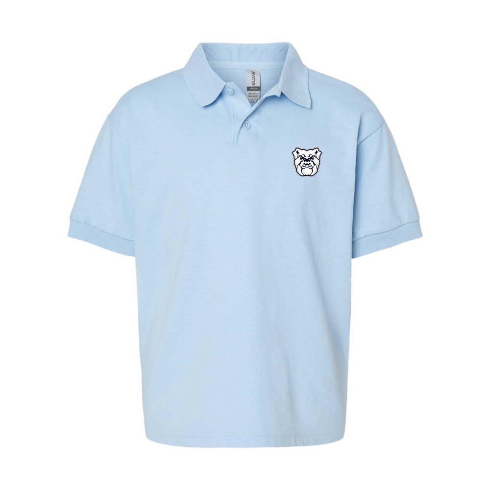 Youth Butler Bulldogs  Gildan Dry Blend Jersey Polo