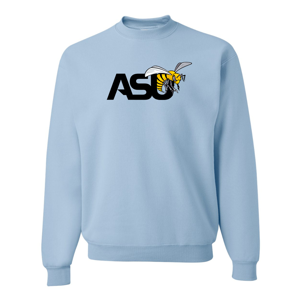 Men's Alabama State Hornets  JERZEES NuBlend Crewneck Sweatshirt