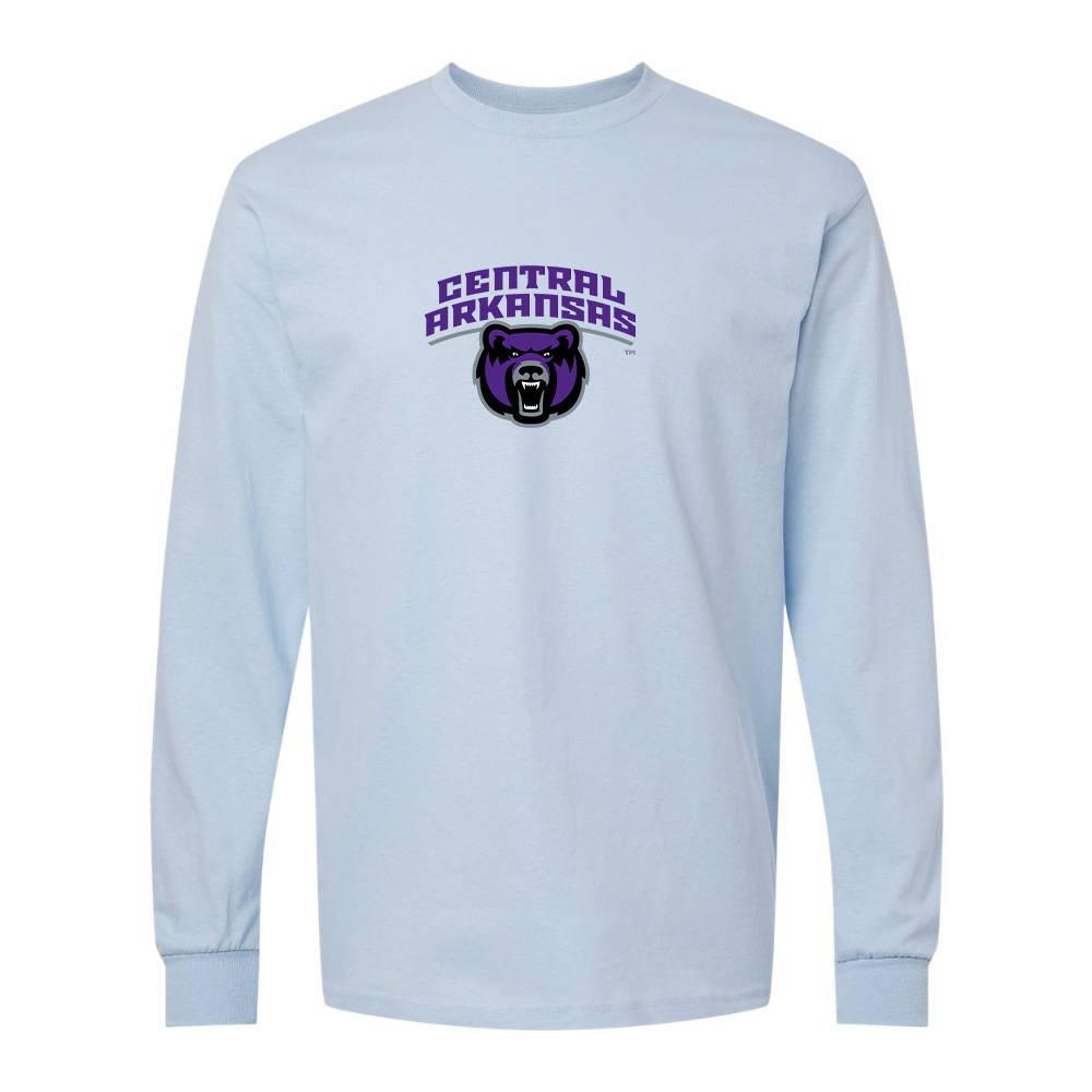 Men's Central Arkansas Bears  Gildan Heavy Cotton Long Sleeve T-Shirt