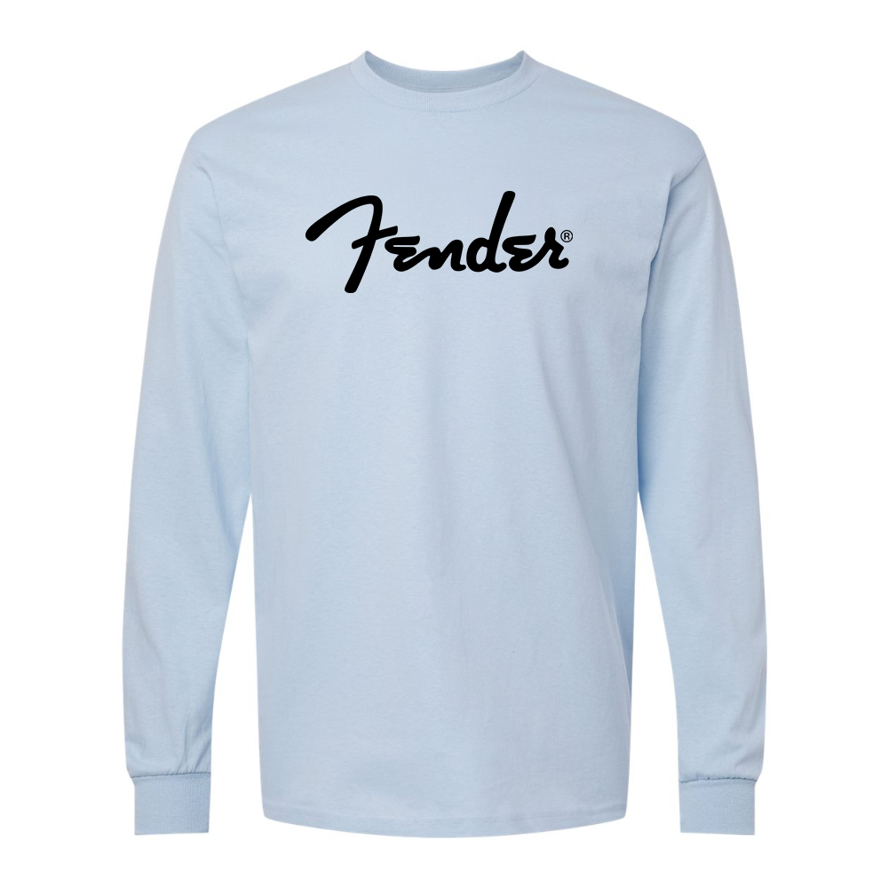 Men's Fender Gildan Heavy Cotton Long Sleeve T-Shirt
