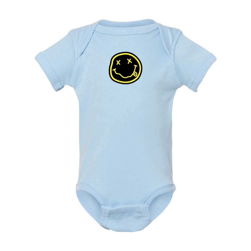 Nirvana Yellow and Black Face Rabbit Skins Infant Baby Rib Bodysuit