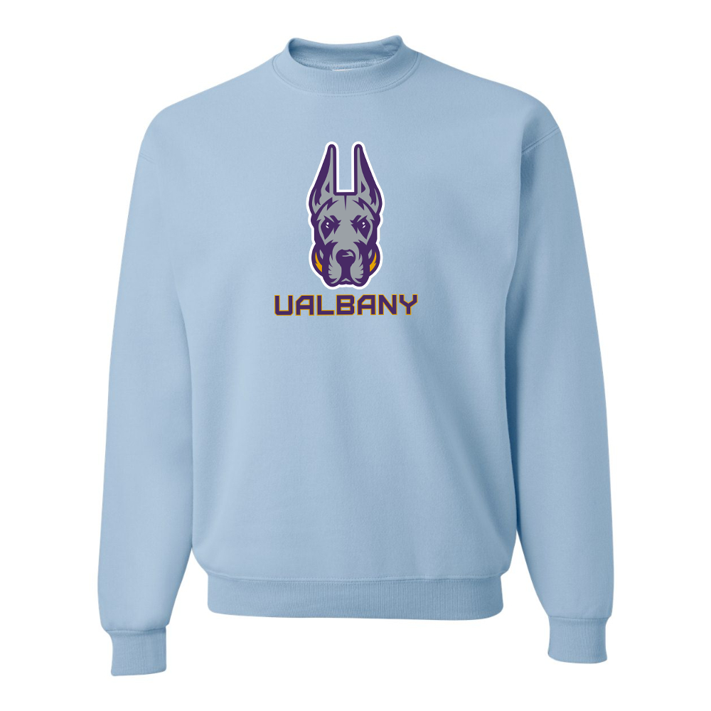 Men's Albany Great Danes  JERZEES NuBlend Crewneck Sweatshirt