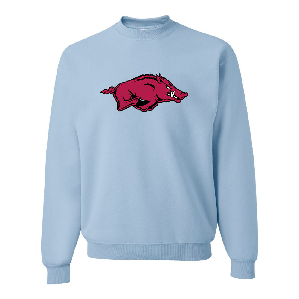 Men's Arkansas Razorbacks JERZEES NuBlend Crewneck Sweatshirt