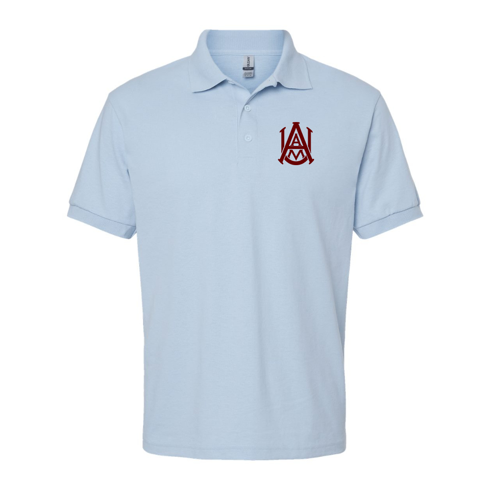 Men's Alabama AM Bulldogs Gildan Dry Blend Jersey Polo