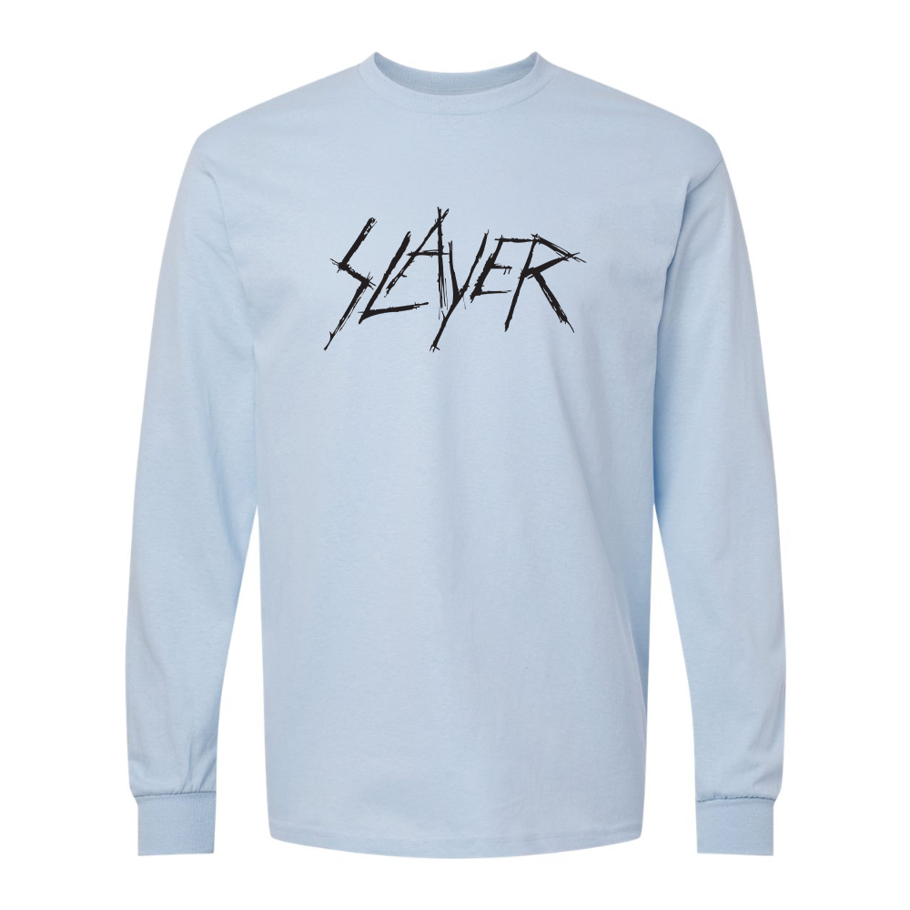 Men's  Slayer Carved Gildan Heavy Cotton Long Sleeve T-Shirt