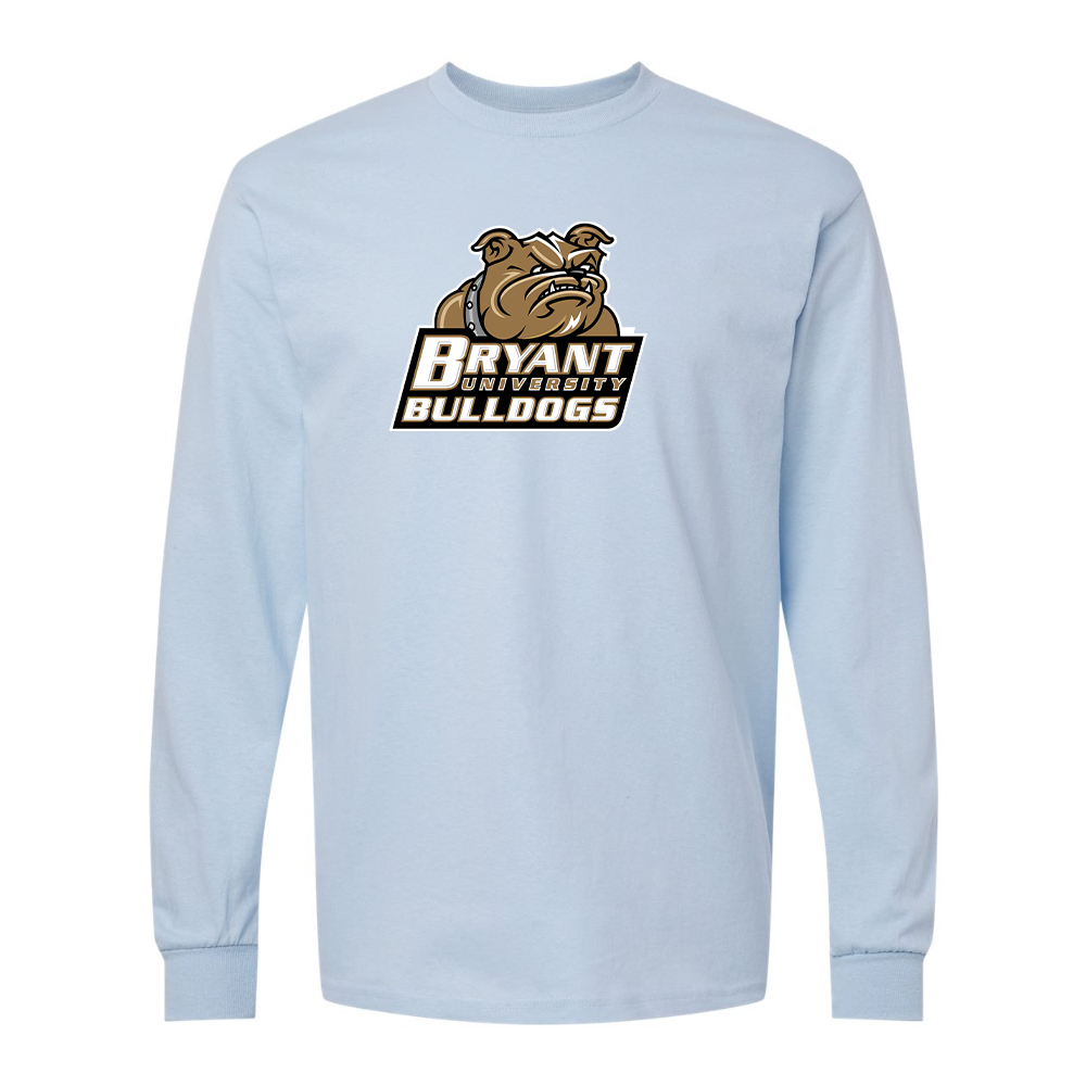 Men's  Bryant Bulldogs  Gildan Heavy Cotton Long Sleeve T-Shirt