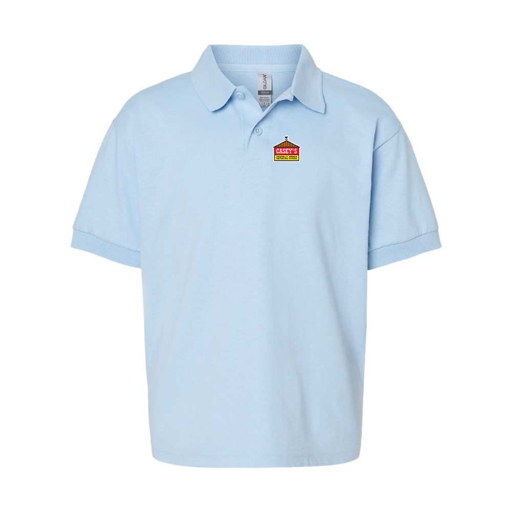 Youth  Casey's General Store  Gildan Dry Blend Jersey Polo