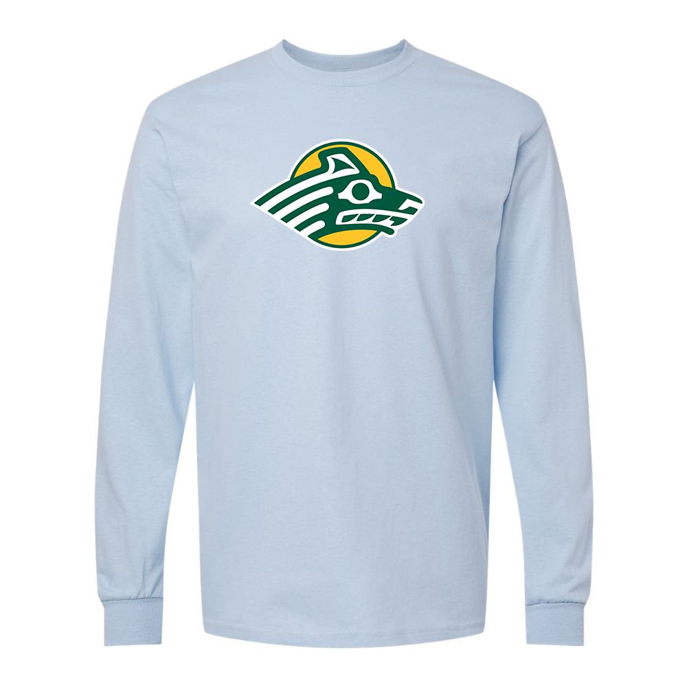 Men's Alaska Anchorage Seawolves  Gildan Heavy Cotton Long Sleeve T-Shirt
