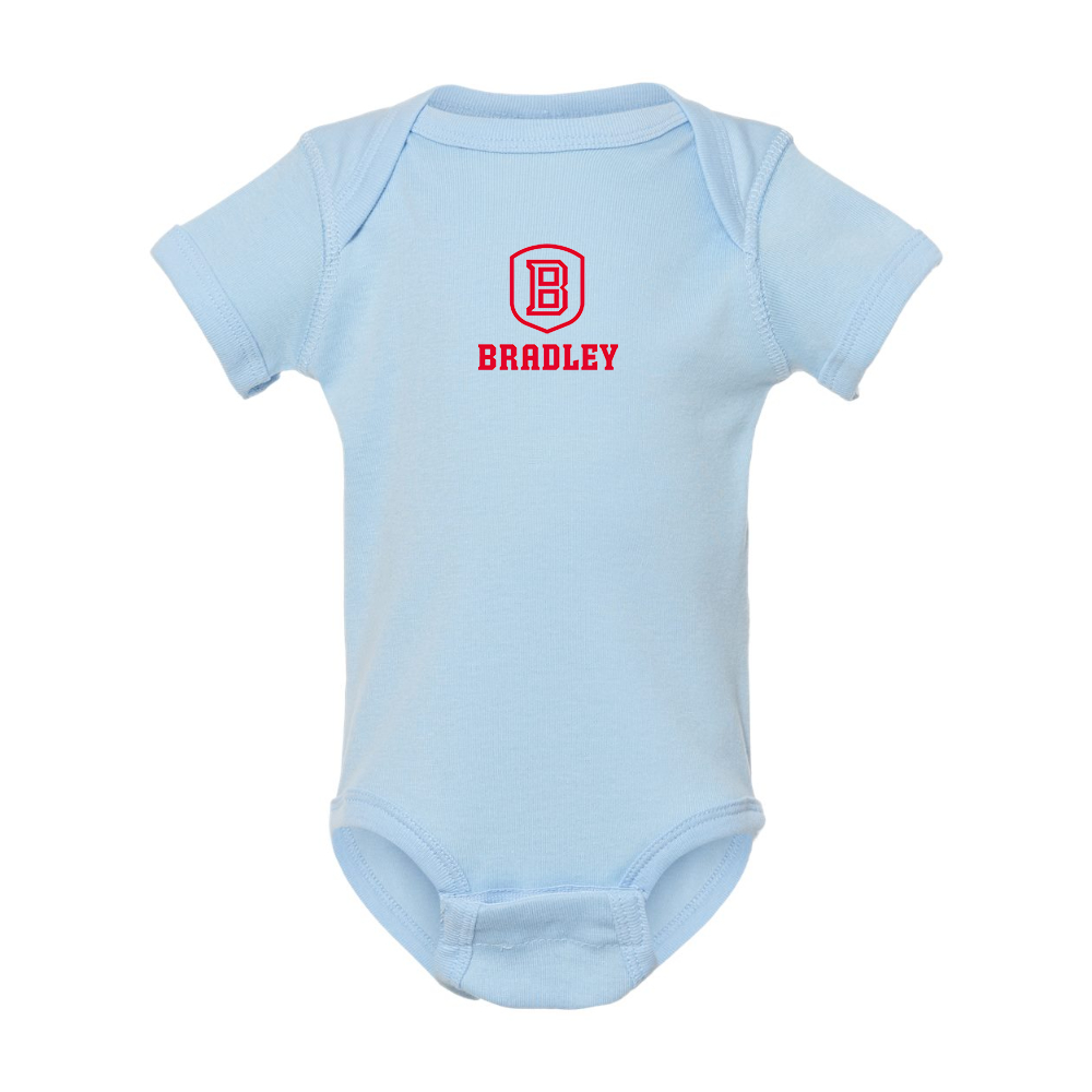 Bradley Braves Rabbit Skins Infant Baby Rib Bodysuit