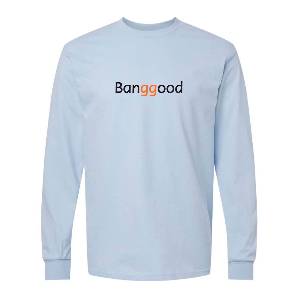 Men's  Banggood  Gildan Heavy Cotton Long Sleeve T-Shirt
