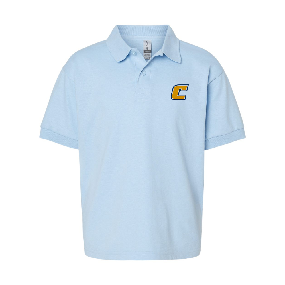 Youth Chattanooga Mocs Gildan Dry Blend Jersey Polo