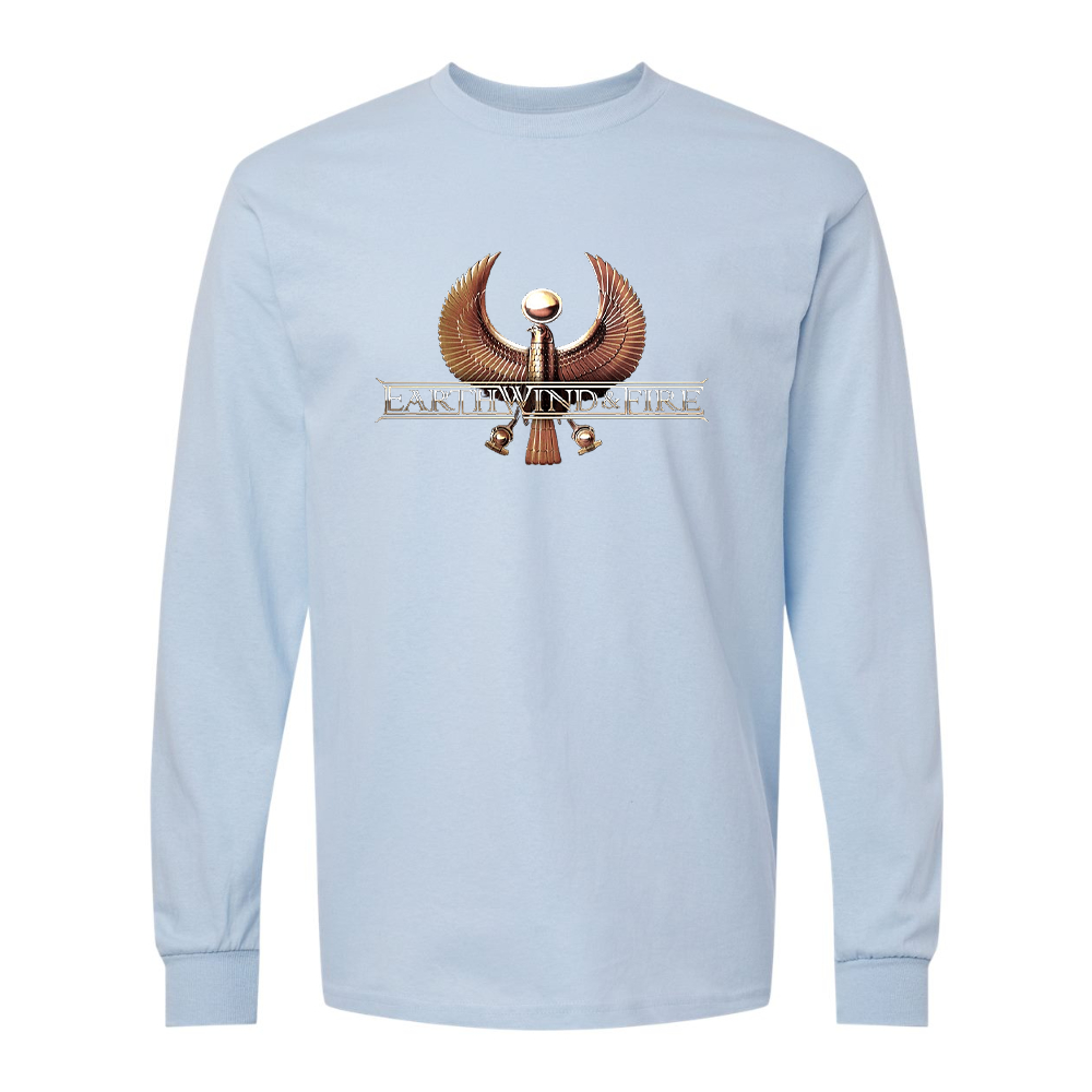 Men's Earth Wind & Fire  Gildan Heavy Cotton Long Sleeve T-Shirt