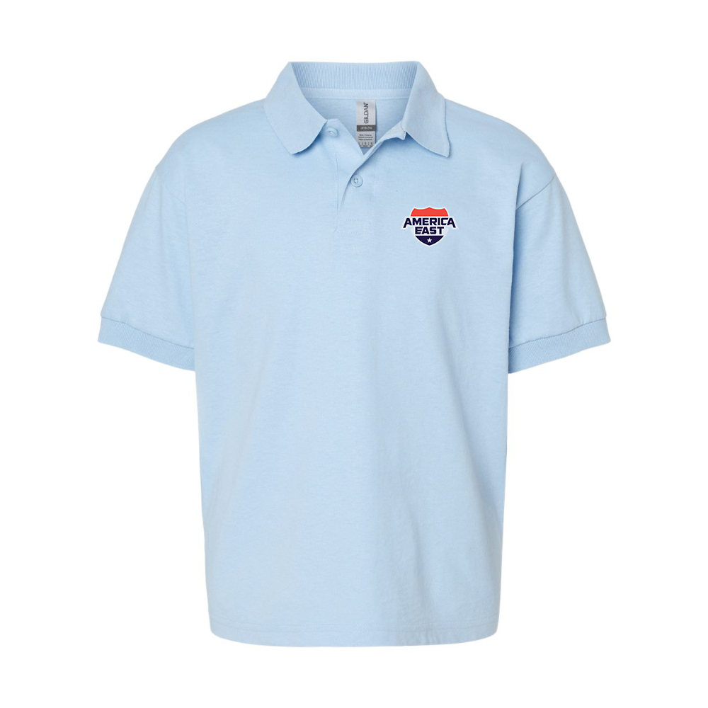 Youth  America East Conference Gildan Dry Blend Jersey Polo