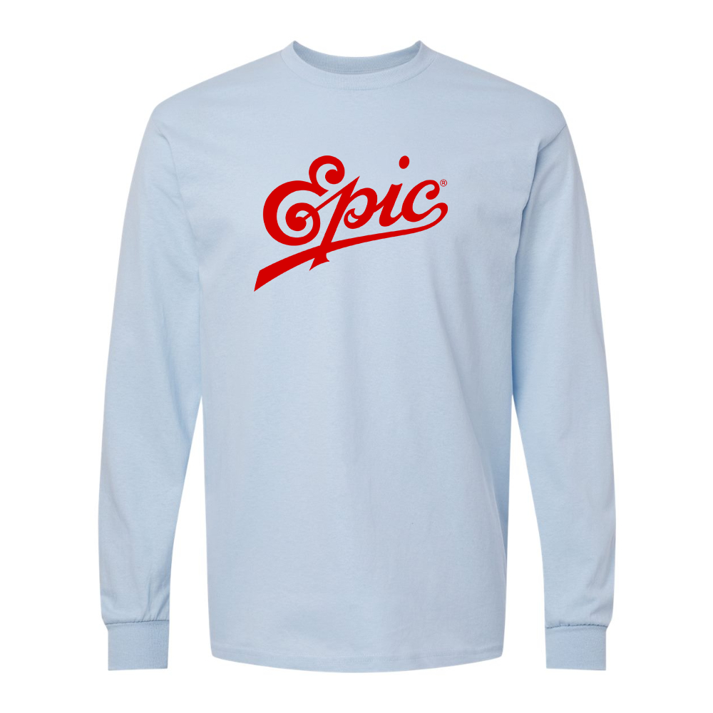 Men's Epic Records  Gildan Heavy Cotton Long Sleeve T-Shirt