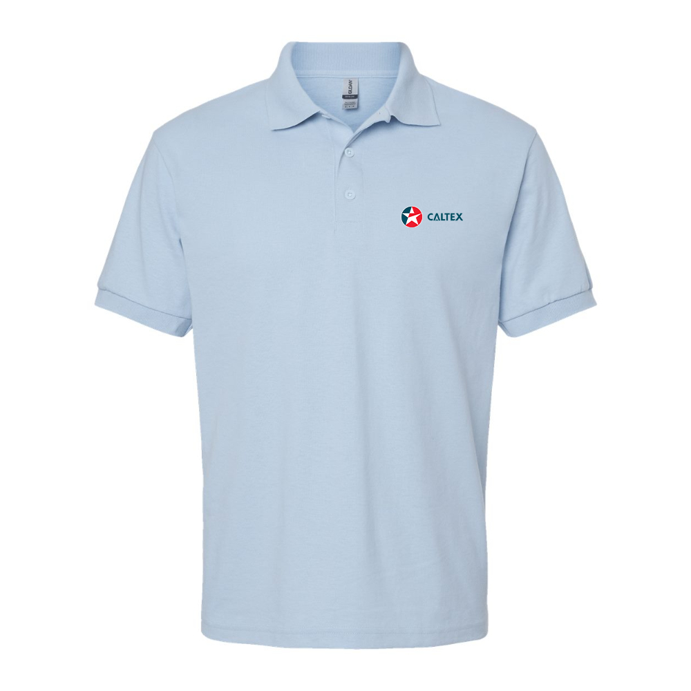 Men's Caltex Gas Station Dry Blend Jersey Polo